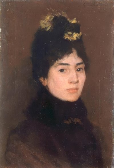 Portrait of Mrs. Mark Fisher by George Clausen