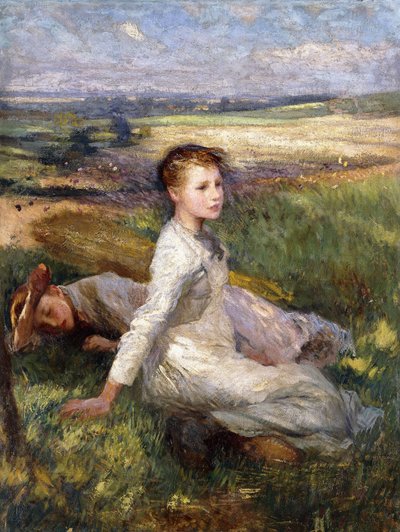 Summer in the Fields by George Clausen