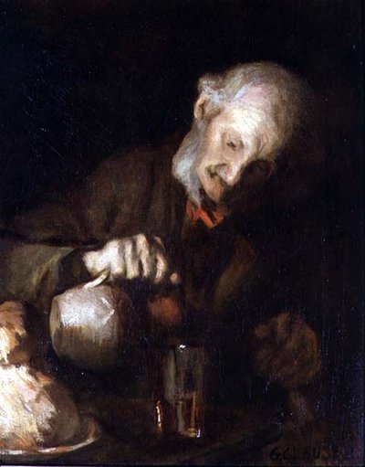 The Little Brown Jug by George Clausen
