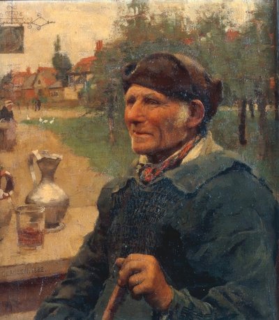 The Villager by George Clausen
