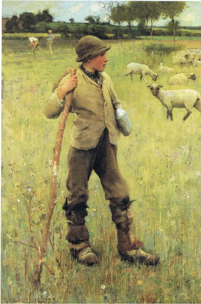 The Shepherd Boy by George Clausen
