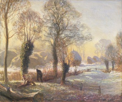 Winter Morning by George Clausen