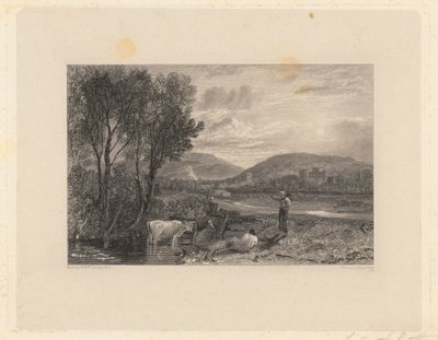Lulworth Castle, Dorsetshire by George Cooke