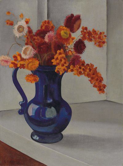 Straw Flowers and Bittersweet by George Copeland Ault
