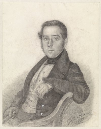 Portrait of a Seated Gentleman by George Coutteau