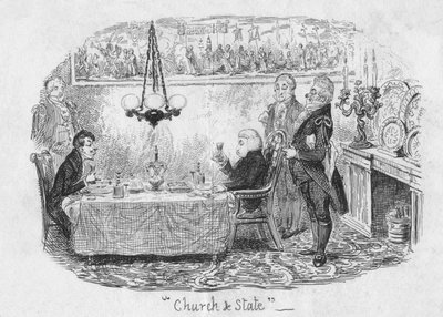 Church & State by George Cruikshank
