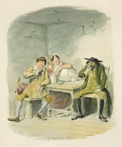 Illustration for Oliver Twist by George Cruikshank