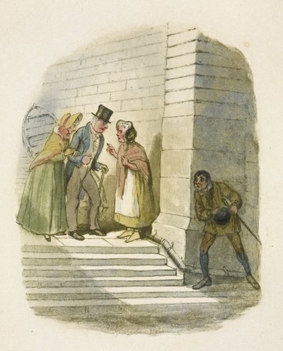 Illustration for Oliver Twist by George Cruikshank