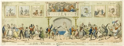The Beautiful Assembly by George Cruikshank