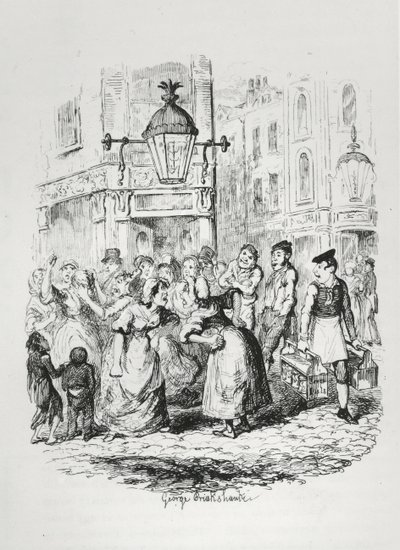 Seven Dials by George Cruikshank
