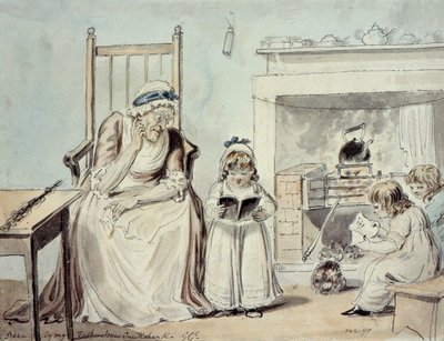 The Dame School by George Cruikshank