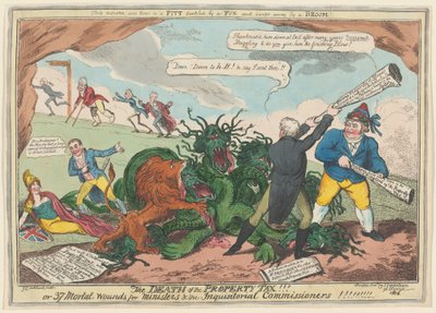 The Death of Property Tax!!! by George Cruikshank