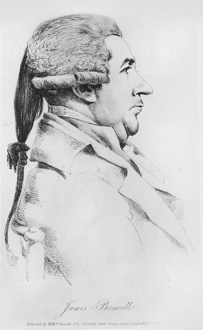 James Boswell (1740-1795) by George Dance