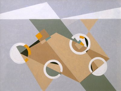 Landscape with Barrow Sites, 2003 by George Dannatt