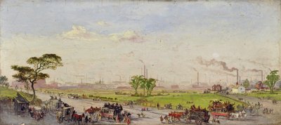 Manchester from Belle Vue by George Danson