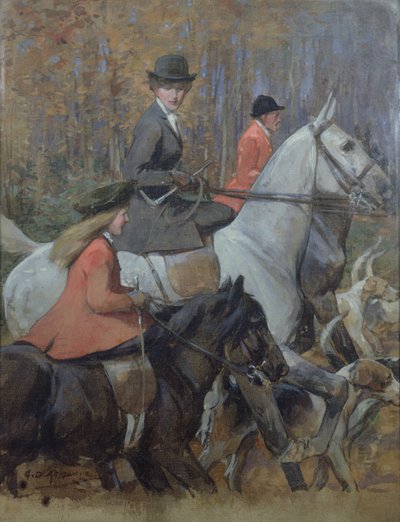 The Hunt by George Denholm Armour