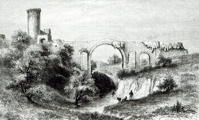 Ponte della Badia, Vulci by George Dennis