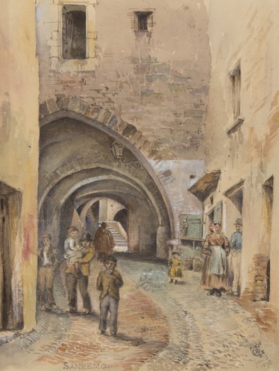 San Remo, 3rd Jan, 1878 by George Douglas Tinling