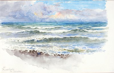 At Pwllheli, North Wales by George Elbert Burr