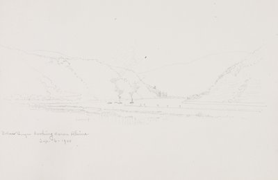 Below Bingen Looking Down the Rhine by George Elbert Burr