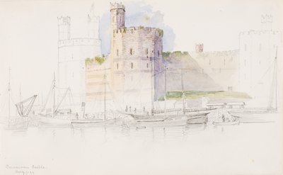 Caernarvon Castle by George Elbert Burr