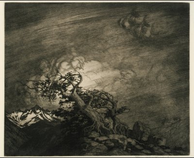 Storm near Timberline by George Elbert Burr