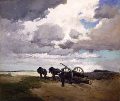 The Wain Team by George Elmer Browne