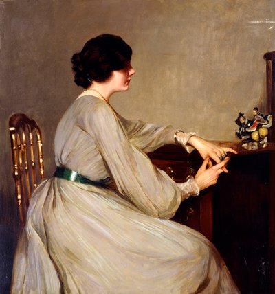 Lady in Grey by George F. Henry