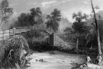Bridge at Bhurkote by George Francis White