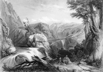 View near Deobun by George Francis White