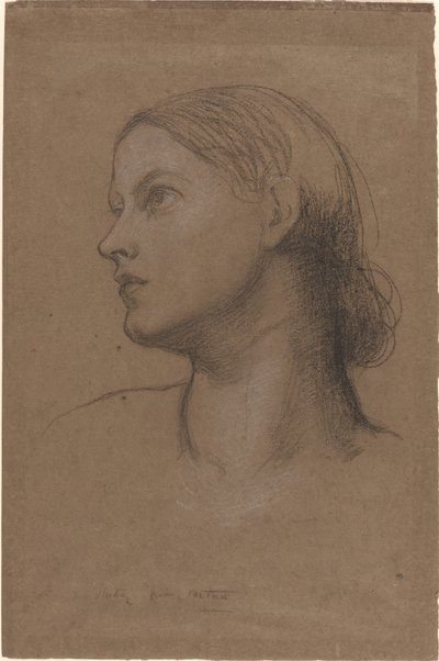 Head of a Young Woman by George Frederic Watts