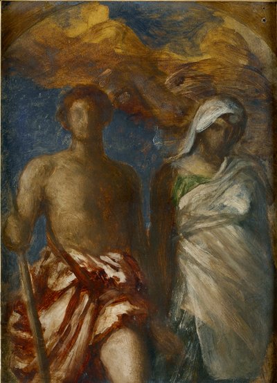Time and Death, c1868 by George Frederick Watts