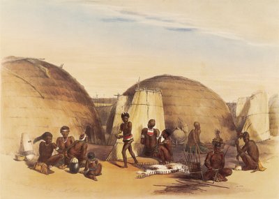 Life in a Zulu kraal by George French Angas