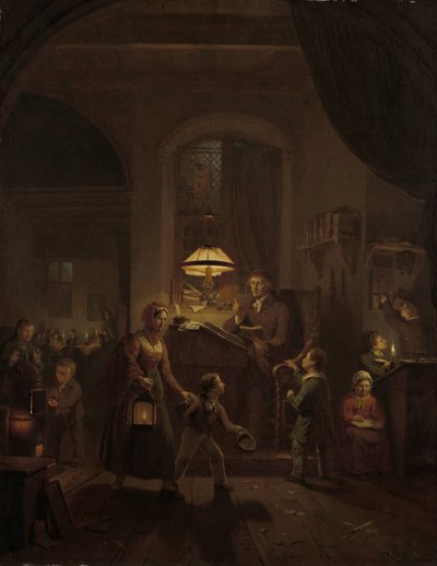 The Night School by George Gillis Haanen