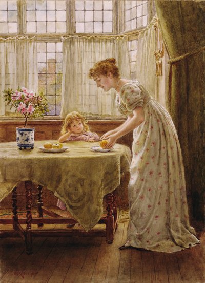 Afternoon Treat by George Goodwin Kilburne