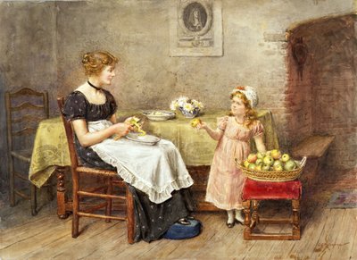 The Little Helpmate by George Goodwin Kilburne