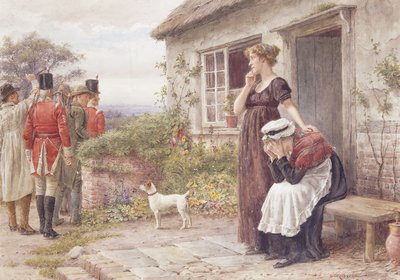 The Press Gang by George Goodwin Kilburne