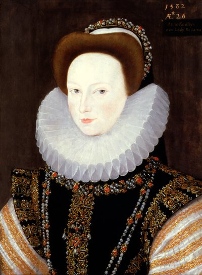 Anne Knollys, 1582 by George Gower
