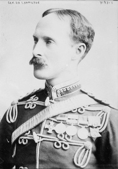 General Ian Hamilton, 1910-5 by George Grantham Bain