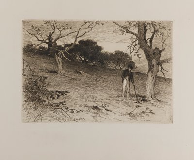 An Old New England Orchard by George H. Smillie