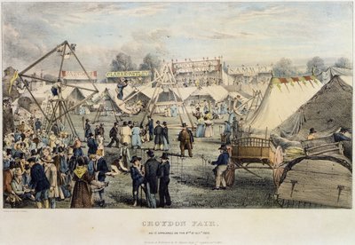 Croydon Fair, 1833 by George Hawkins