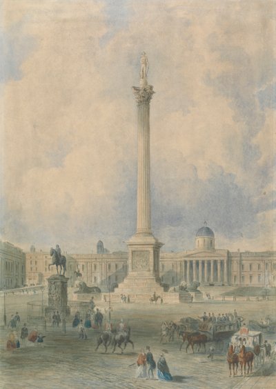 Trafalgar Square by George Hawkins