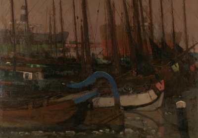 Ships in the Ice by George Hendrik Breitner
