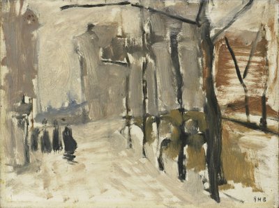 View in The Hague (?) by George Hendrik Breitner