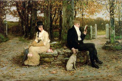 The Waning Honeymoon, 1878 by George Henry Boughton