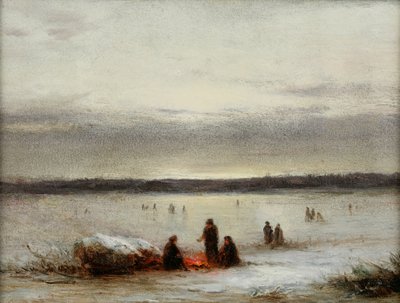 Winter Scene by George Henry Boughton