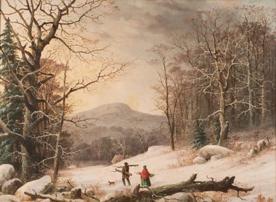 Gathering Wood by George Henry Durrie