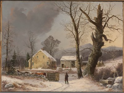 Winter Landscape by George Henry Durrie