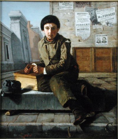 The Bootblack by George Henry Yewell