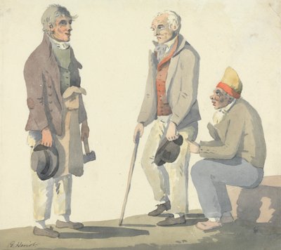 Canadian Figure Studies by George Heriot